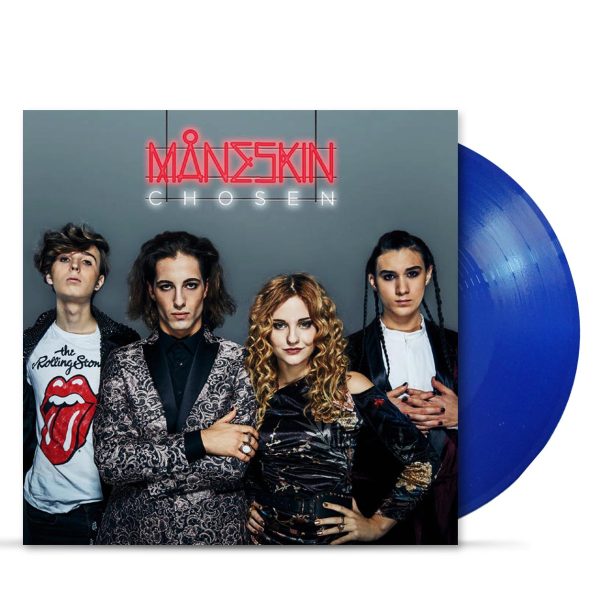 Måneskin – Chosen [12", EP, Vinilo Azul Transparente, Reissue, Europa, 2021]