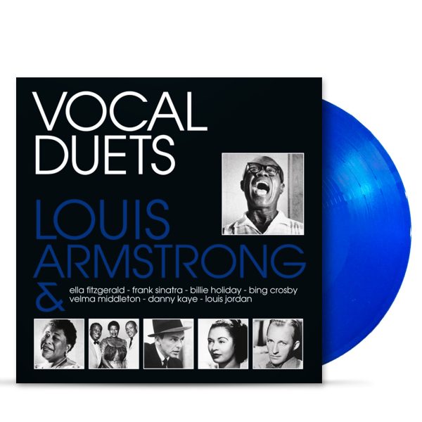Louis Armstrong – Vocal Duets [LP, Vinilo Azul Transparente 180 Gramos, Edición Limitada 1000, Remasterizado, Reedición, Compilado]