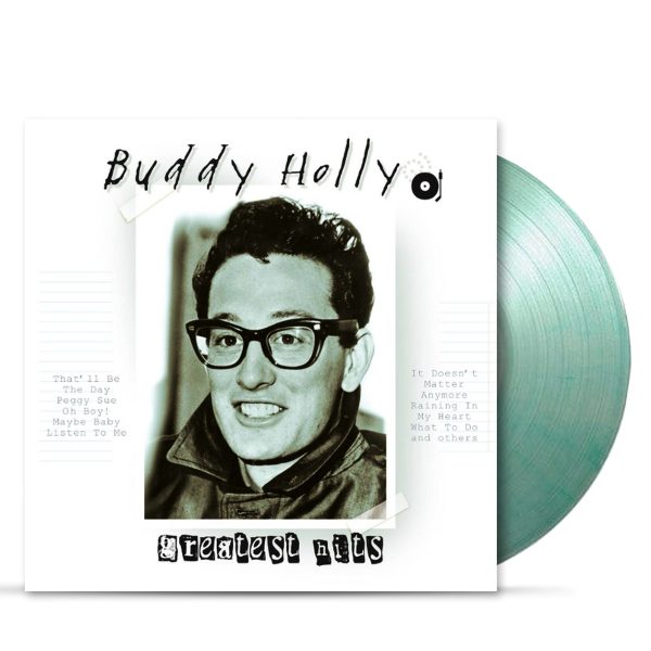 Buddy Holly – Greatest Hits [LP, Vinilo Verde Transparente, 180 Gramos]